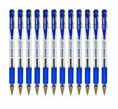Econo Ocean Pen Blue Body -5pcs
